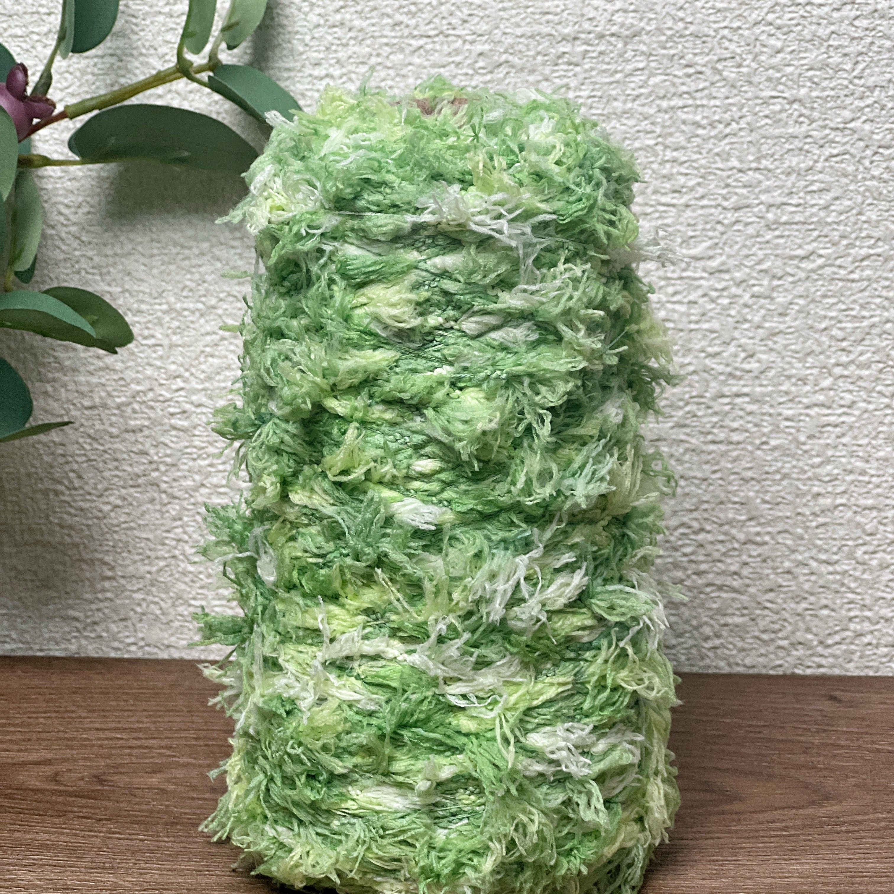 250 g ausgewähltes Garn, gehäkeltes Popcorn-Feder-Bohnenfaden, weicher und bequemer Pullover, Schal, Mantel, Tasche, gemischter Faden, handgewebter Faden: Silber