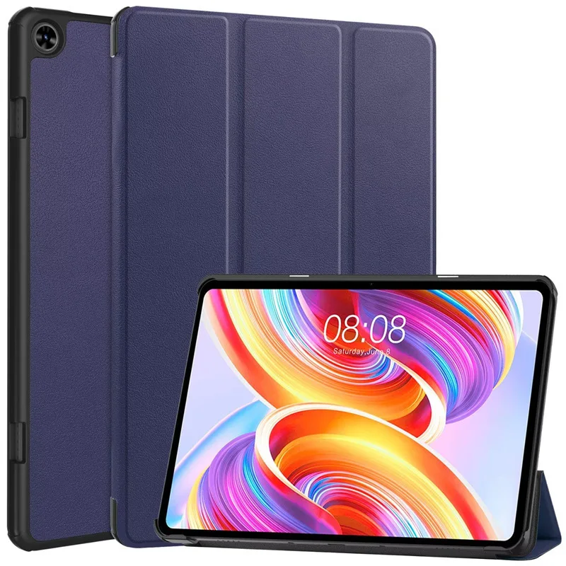 Teclast T50 tablet beschermhoes duurzame plastic drievoudige hoes voor tablets e-books compatibel verschillende apparaten: Blauw