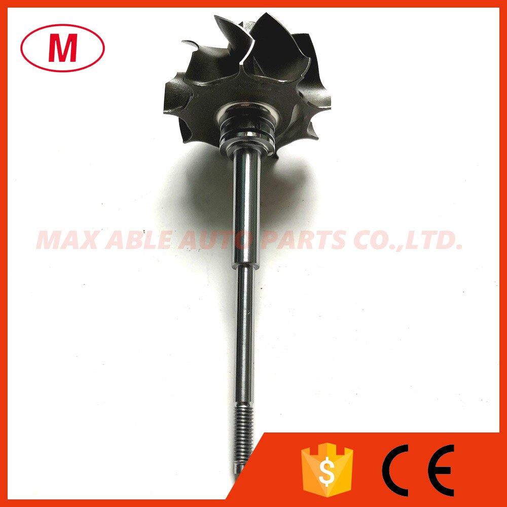 TD04L 41.2/47.2mm 9 blades Turbocharger Turbine Shaft &Wheel/Turbo Turbine Wheel Shaft for Volv*o Suba/ru Turbo part