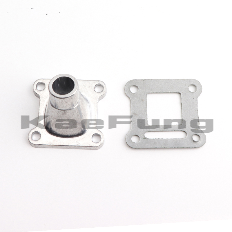 Colector de admisión de 19mm para 2 tiempos 49cc Mini Dirt Quad Pocket Bike Racing carburador accesorios Carby