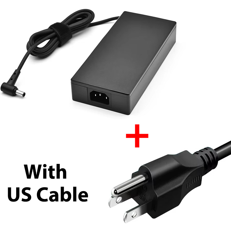 20V 10A 200W Laptop Power Adapter Charger 6.0*3.7MM Port ADP-200JBD AC Adapter For ASUS FA706QM FA506QR FX517ZE FX516P FX517ZC: Orange