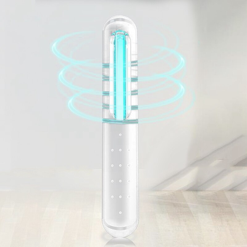 UV Light Disinfector Wand, Portable UVC Light Disinfector Lamp Chargable Foldable for Home Hotel Travel Car