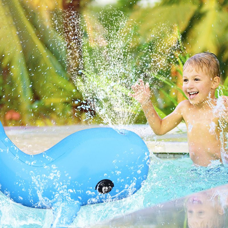 Kids Opblaasbare Spray Water Pad Leuke Cartoon Dier Dolfijn Water Mat Play Zwembad Outdoor Spelen Gazon Sprinkler Speelgoed