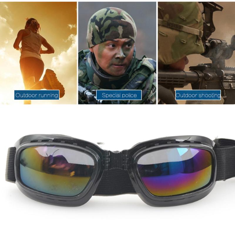 Klapp Brille Winddicht Spiegel Staubdicht Spritzen nachweisen Farbe Film Schweißen Spiegel Unterhose Motorrad Brille Anti-Nebel groß Ski Maske