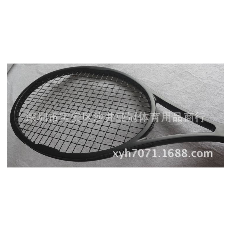 Alle Zwarte Profisional Technische Type Carbon Fiber Tennis Rackets Mannen Vrouwen Training Geavanceerde Nylon Draad PS95 Tenis Racket -40