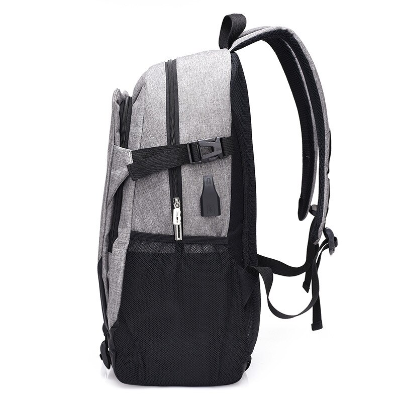 lässig USB Ladung Männer Rucksack Große Kapazität Nylon Geschäft Laptop Rucksack Männer Computer Reise Männer Rucksack Schule Tasche
