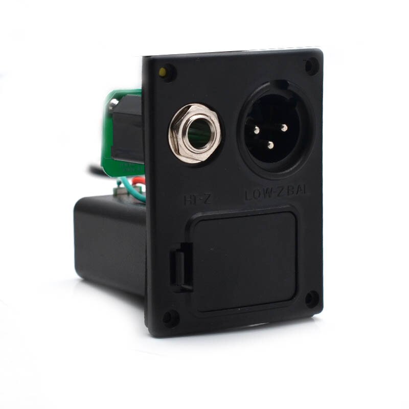 Lc -5 5 bånds akustisk gitar eq/lc -4/ lc -5 rød farge/lc -5 batteriboks til akustisk gitar: Lc -5 batteriboks