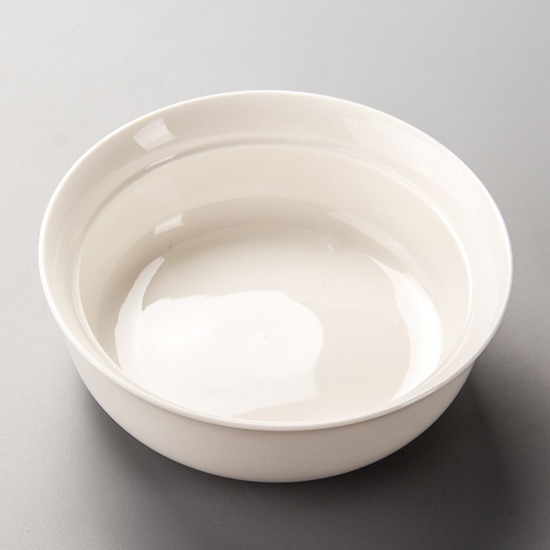 Wit Porselein Thee Wassen Kom Thee Cup Wassen Theewaar Keramische Water Theekopje Gewassen Bowls Multifunctionele Teasets Thee Set Accessoires: DP091BZ