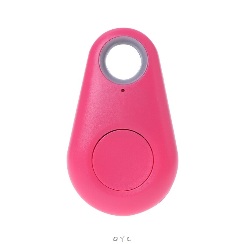 1 Set Mini Wireless Remote Controller Bluetooth Selfie Camera Shutter For Mobile Phone: pink