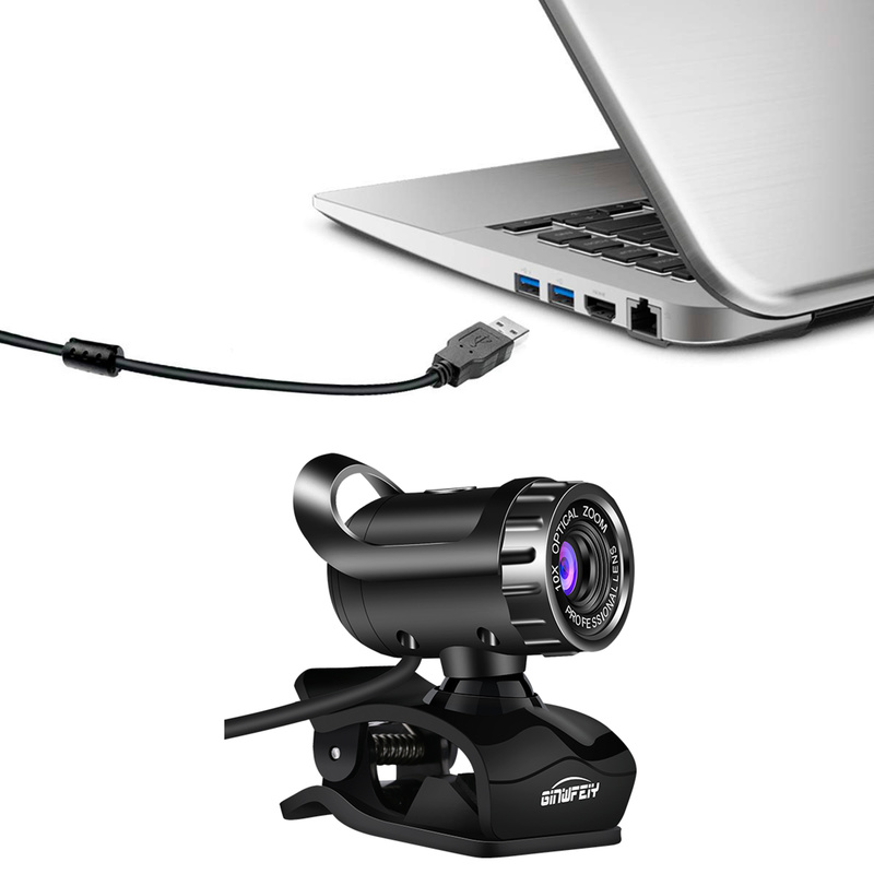 A1 Webcam USB 2.0 480 P Kamera Web Cam 360 Grad MIC Clip-auf für PC Laptop Web Cam Web kamera