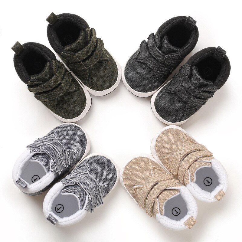 0-18 månader spädbarn bebis barn pojkar flicka skor mjuk sula spjälsäng ledig sneaker baby pojke skor småbarn tennissko