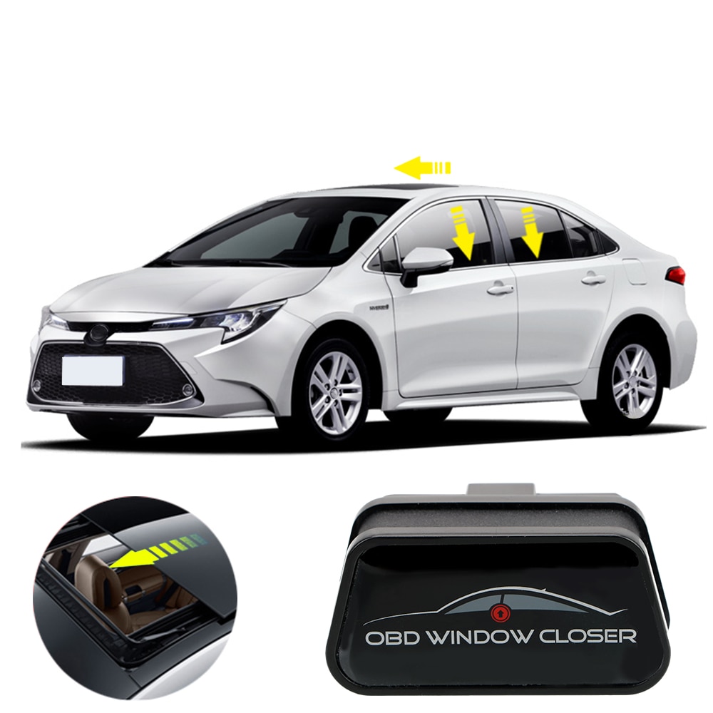 LEEPEE zamknij otwórz pauzę okna stylizacja samochodu okno samochodu sterownik OBD zdalne sterowanie automatyczne podnoszenie zamknij okno urządzenia