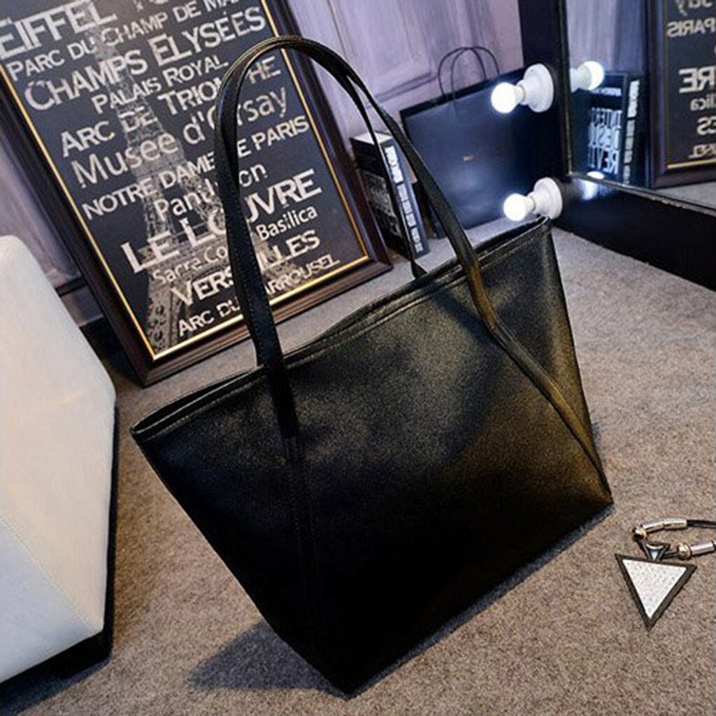 Femmes sacs à main Simple solide en cuir PU concepteur sacs à bandoulière haute capacité été sacs latéraux pour dames directe bolso mujer