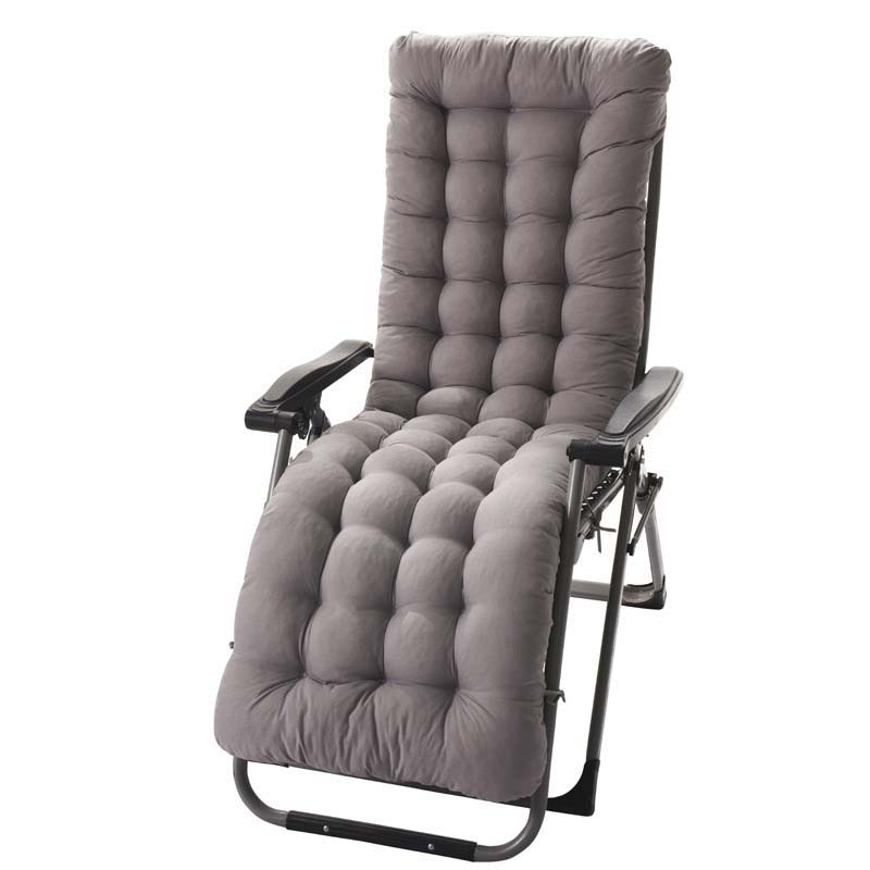 Rotan Stoel Tatami Matras 125X48X8Cm Rugleuning Lange Kussen (Geen Stoel) voor Fauteuil Fauteuil Chaise Longue Kussen: gray 125x48cm