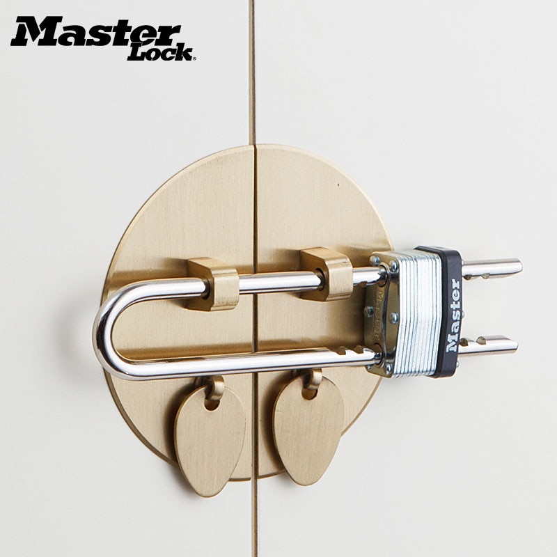 Master Lock U Shape Lock Adjustable layer Padlock Shackle Bike Lock Laminated Steel Warded Home Warehouse Garage Anti-theft Lock