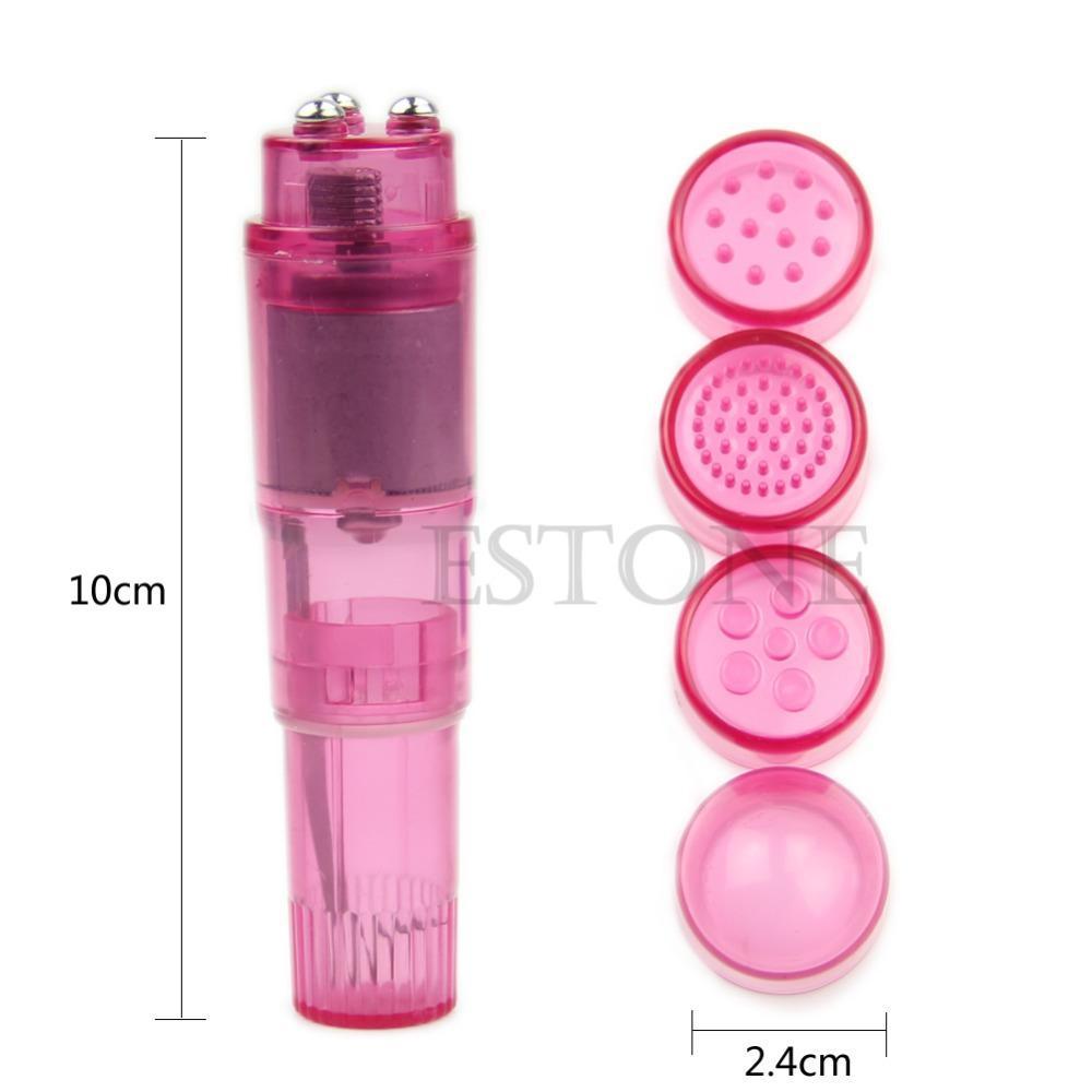 1PC Supre Mini Vibrator female Full Body Massager Relieve Stress Travel Pocket Rocket 3Colors