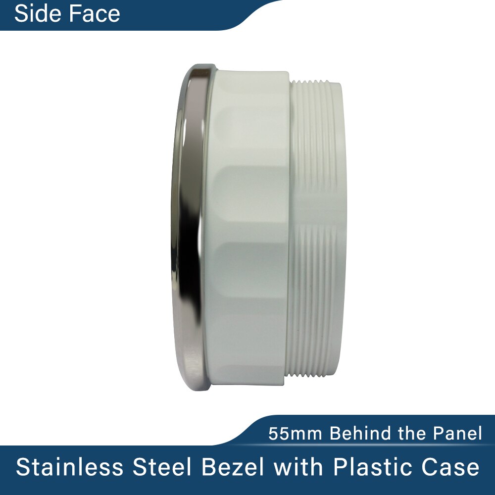 KUS 110mm Dimension GPS Lcd-computer-geschwindigkeitsmesser-grüne 0-60MPH 12V/24V Speedo Mit Rot und Gelb Hintergrundbeleuchtung