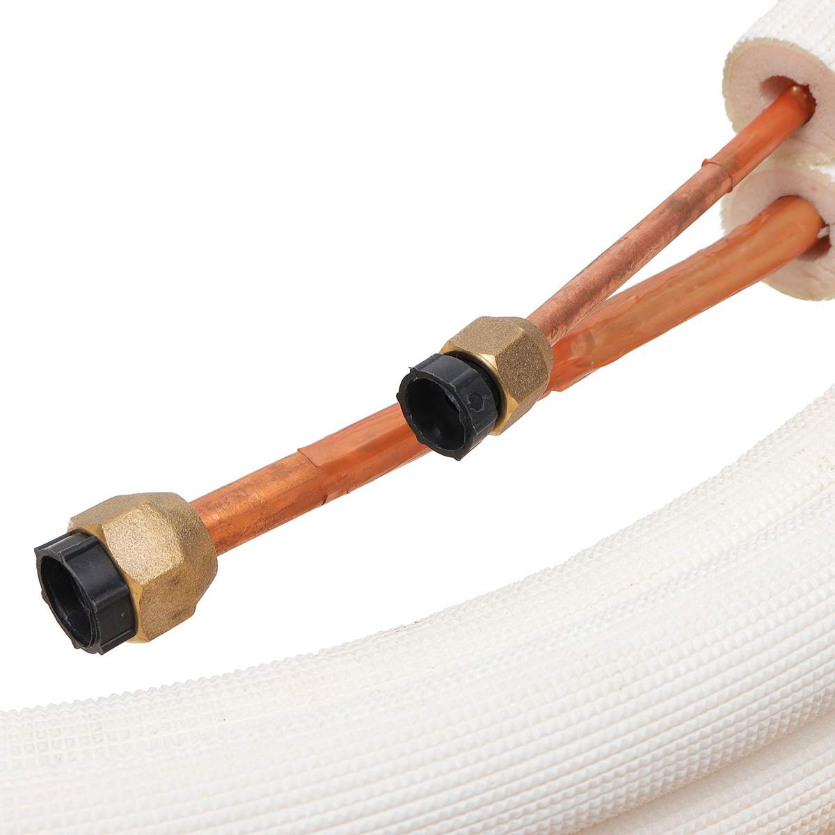 Tuyau isolé en cuivre pour climatiseur, 1/2/3/4/7m, 1/4 &quot;, 3/8&quot;