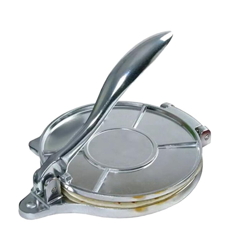 8 Inch Aluminium Tortilla Pers. Tortilla Maker, Meel Tortilla Pers, Rotis Pers, Deeg Druk