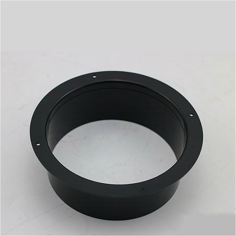 Emhætte flange adapter køkken luft udluftning 100mm 110mm 125mm 150mm skot flange stik abs plast væg lige flange