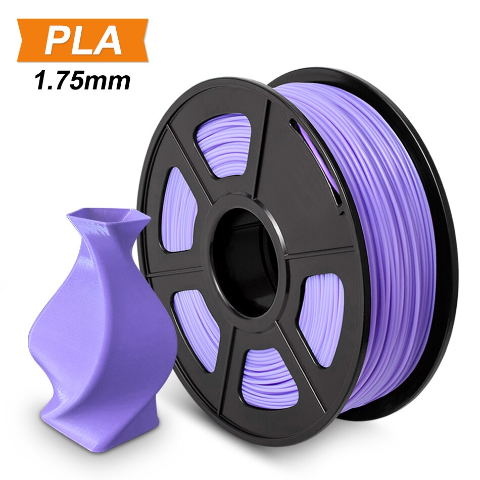 3D Printer Filament Skin PLA 1.75mm 1KG/2.2LB Spool Black Color with Lenght of 335m in Dimensional Accuracy+/-0.02mm: PLA Purple