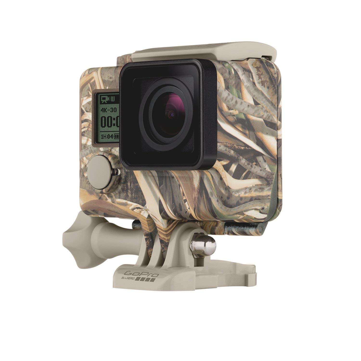 Original til gopro camo hus hurtig klip hero 4 hero 3+ sort realtree max -5 ahcsh -001+ caps kamera reparation
