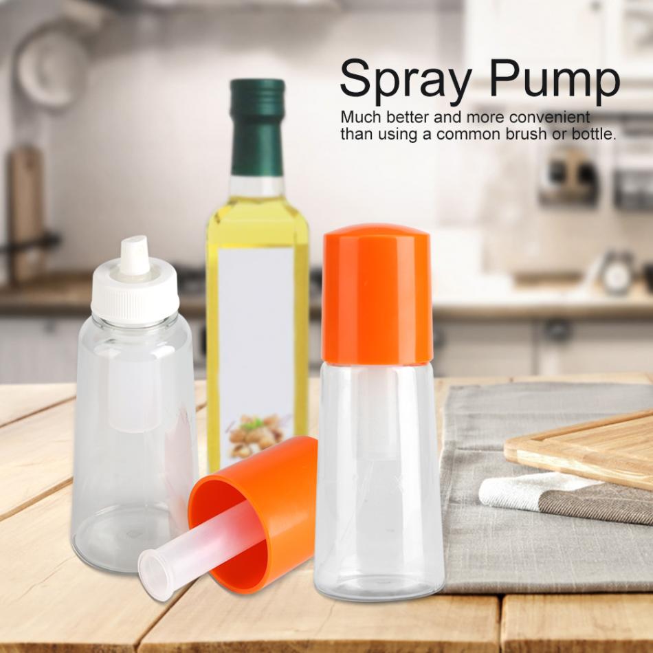 Cozinha azeite vinagre squeeze spray garrafa churrasco tempero molho garrafa conveniente cozinhar tempero suprimentos ferramenta para churrasco