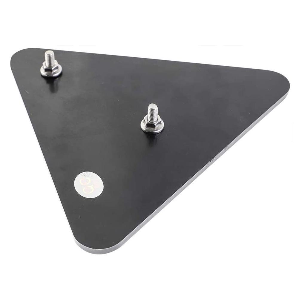 1/2/4 STUKS Rode Driehoek Reflectoren Achterreflectoren Veiligheidswaarschuwing Voor Trailer Fiets Motorfiets Vrachtwagen Boot Auto Accessoires