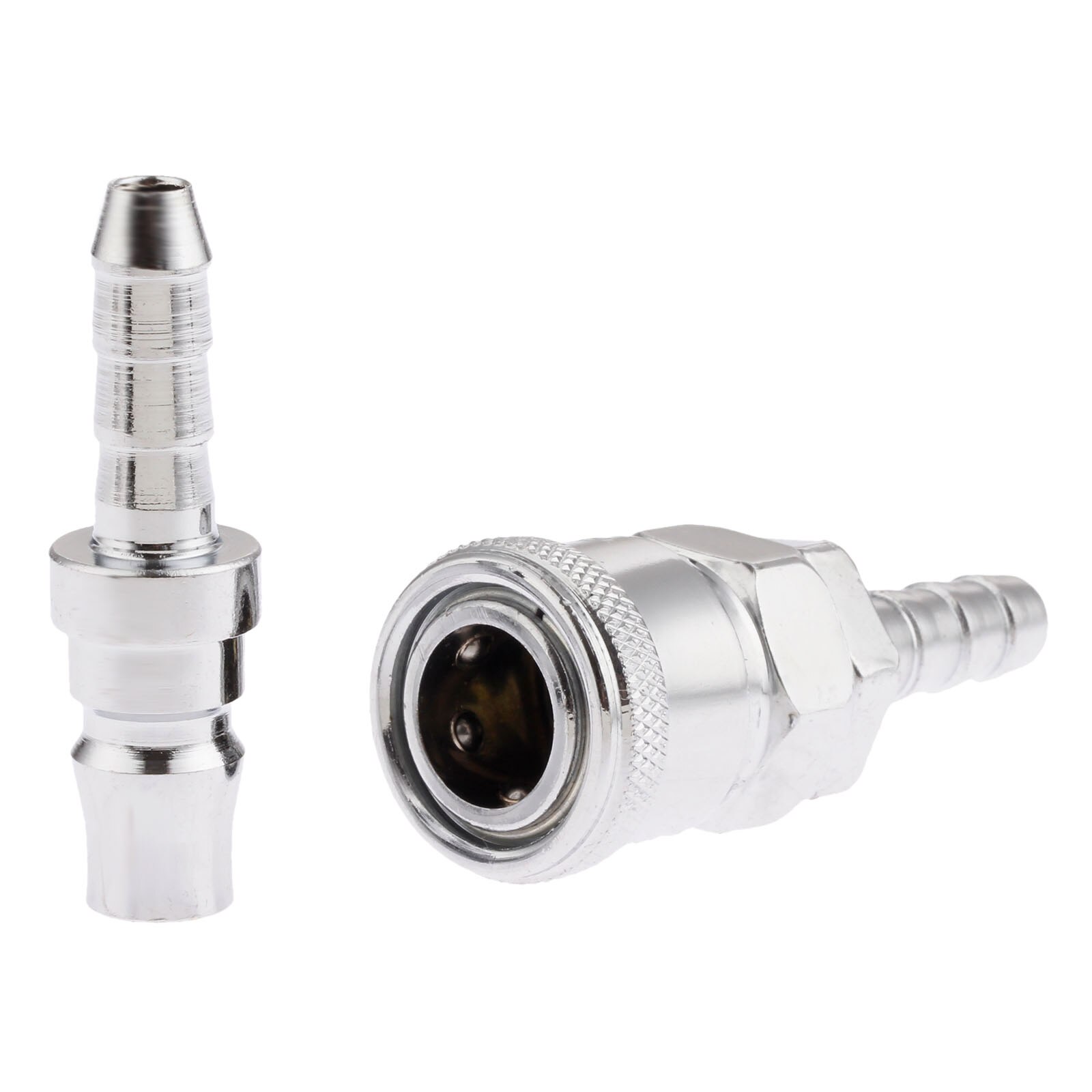 2 ks železná pneumatická armatúra vzduchová hadica konektor kompresora rýchloupínacia spojka vzduchové armatúry pre 8mm hadice  sh20 ph20