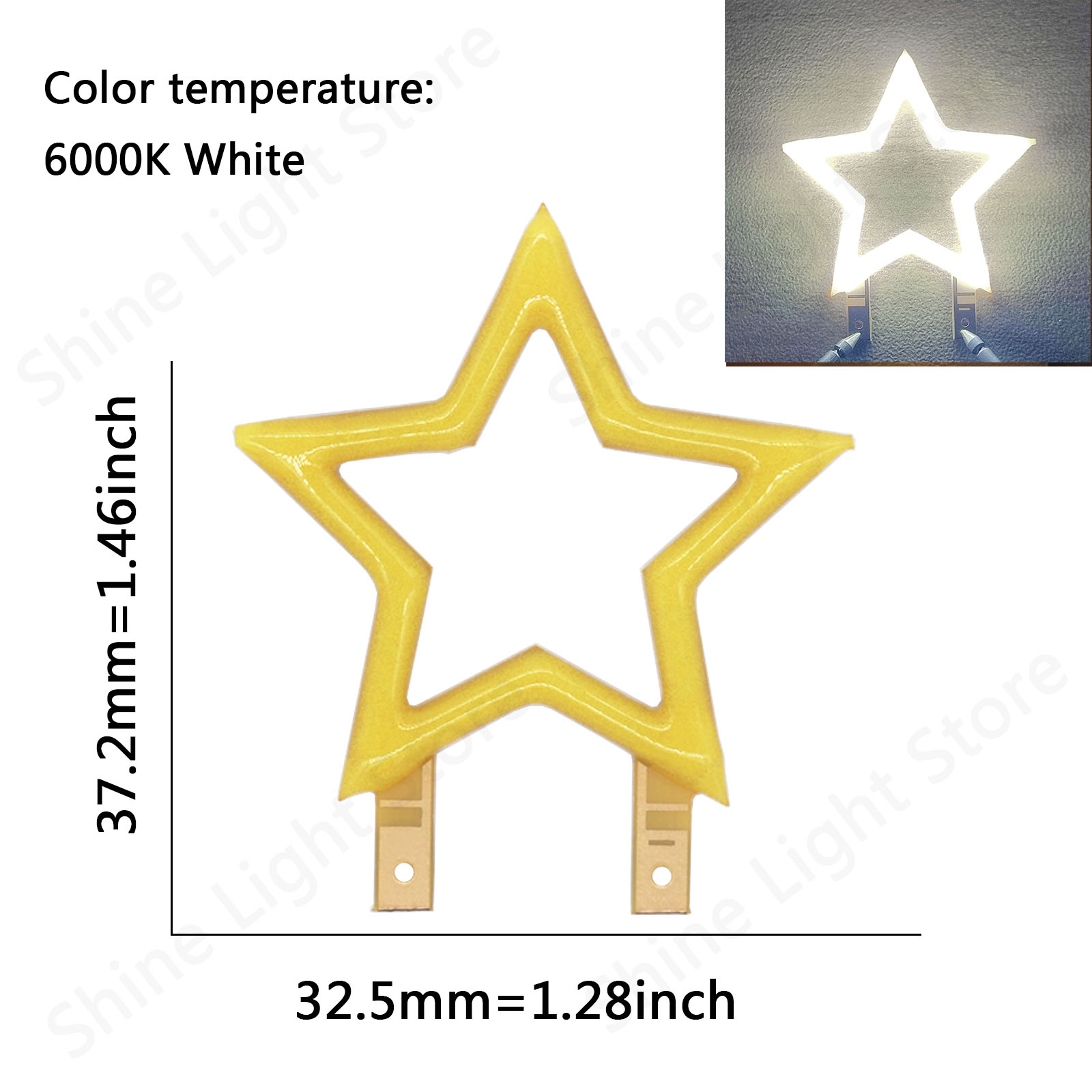 Velas LED COB Micro Flash Edison 3V LED diodo de filamento de Color de cumpleaños decoración de letras de amor accesorios de bombilla DIY