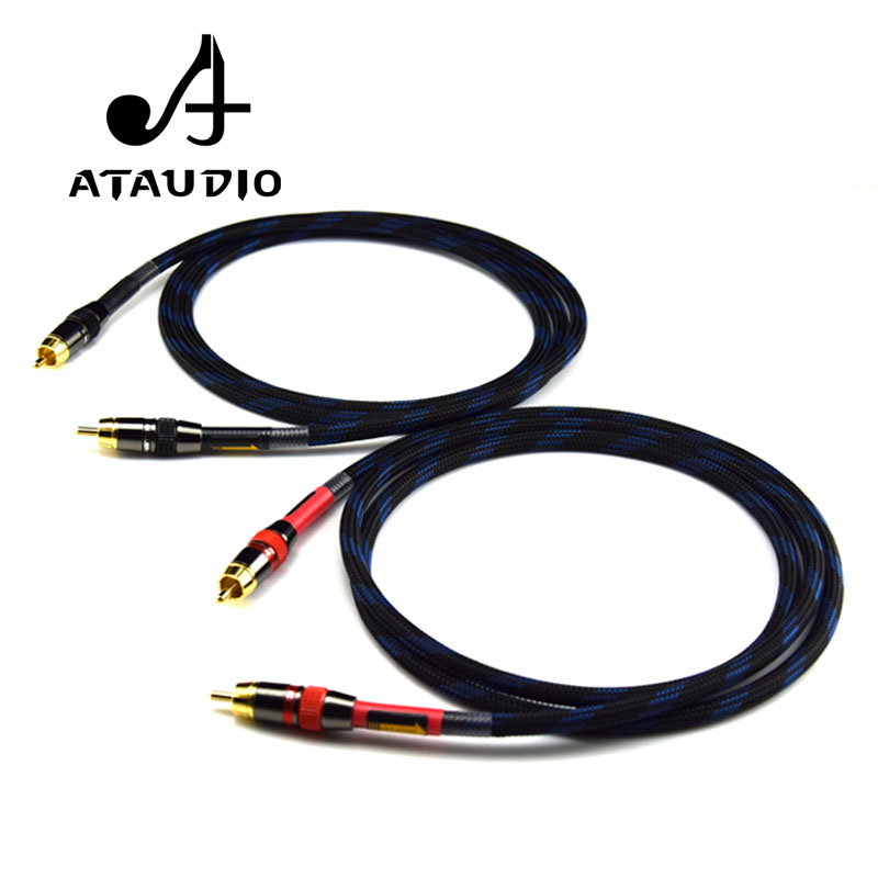 Cavo Audio RCA Choseal 4N-OFC HIFI - Coppia Da 0,5m (1,5 Piedi) - Modello A02 - Foto 9