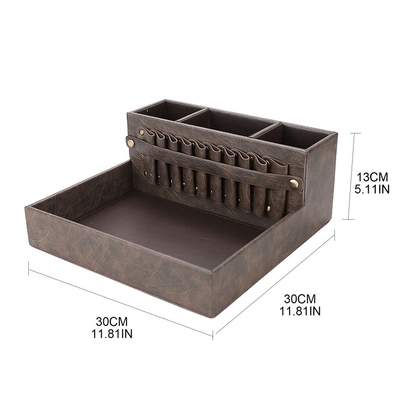 Kapper Gereedschap Houder Haircutting Schaar Schaar Afneembare Kappers Gereedschapskist Stand Voor Tondeuse Borstels Kammen Organizer