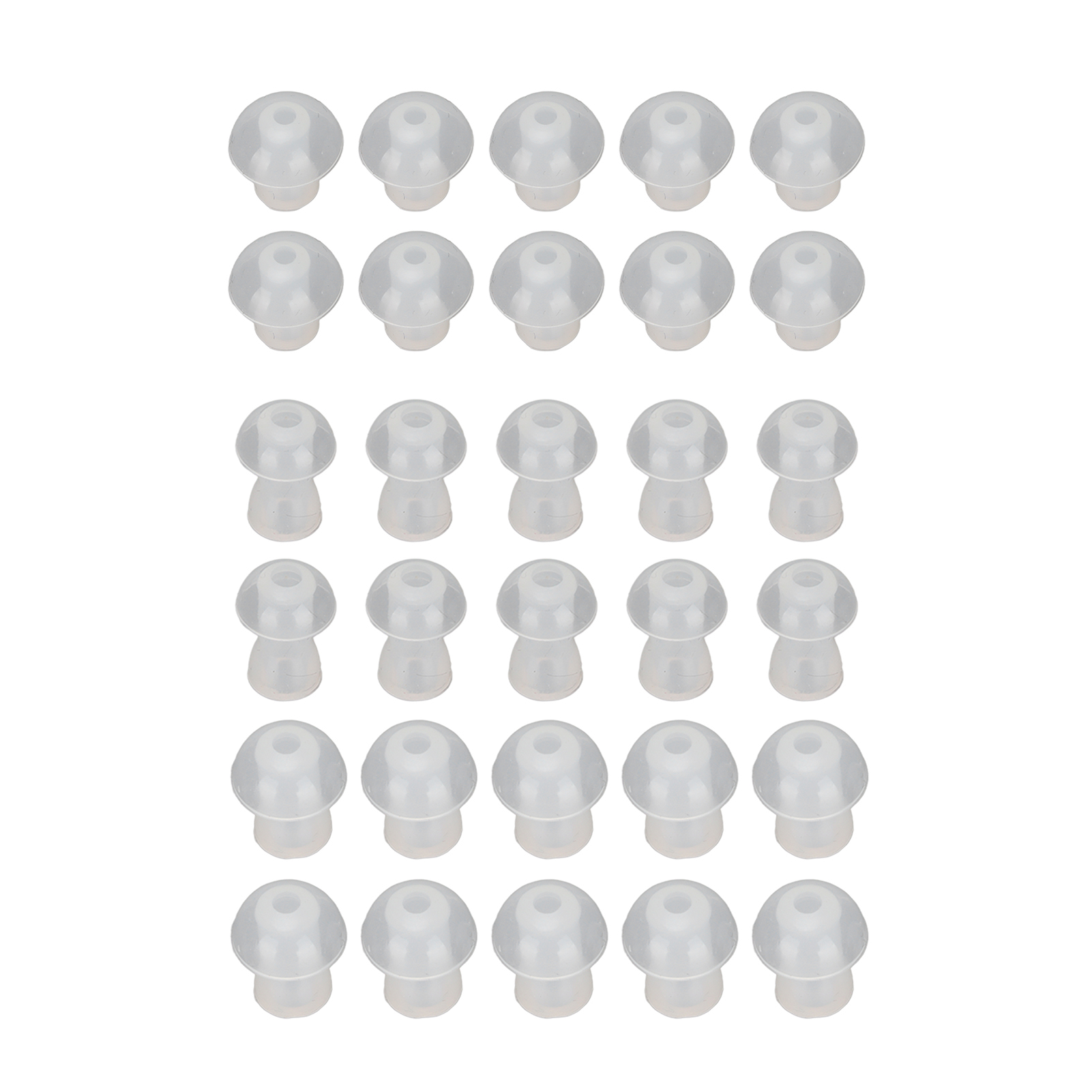 10 pièces aide auditive embouts d'oreille écouteurs remplacement souple dôme universels aide auditive embouts d'oreille pour aide auditive bouchons d'oreille S/M/L