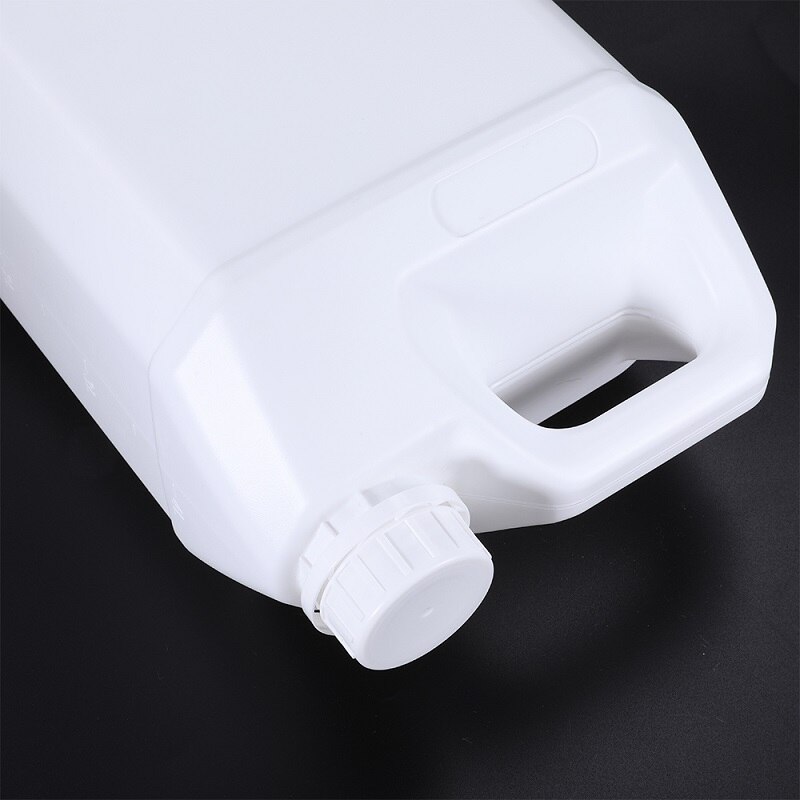 1PCS 3L Plastic Barrel Square Lotion Liquid Storage Container HDPE Material Chemical Bucket Laundry Detergent Bottle