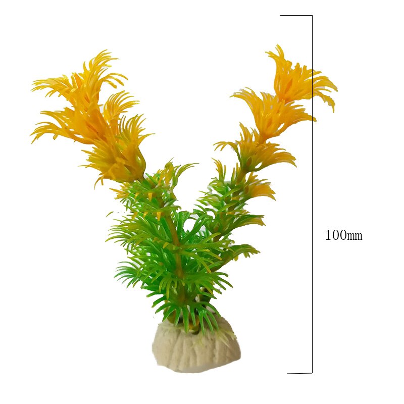 Simulatie kunstmatige aquariumplant decoratie aquarium onderwater bloemengras decoratie ornament 12 stijlen optioneel: 02