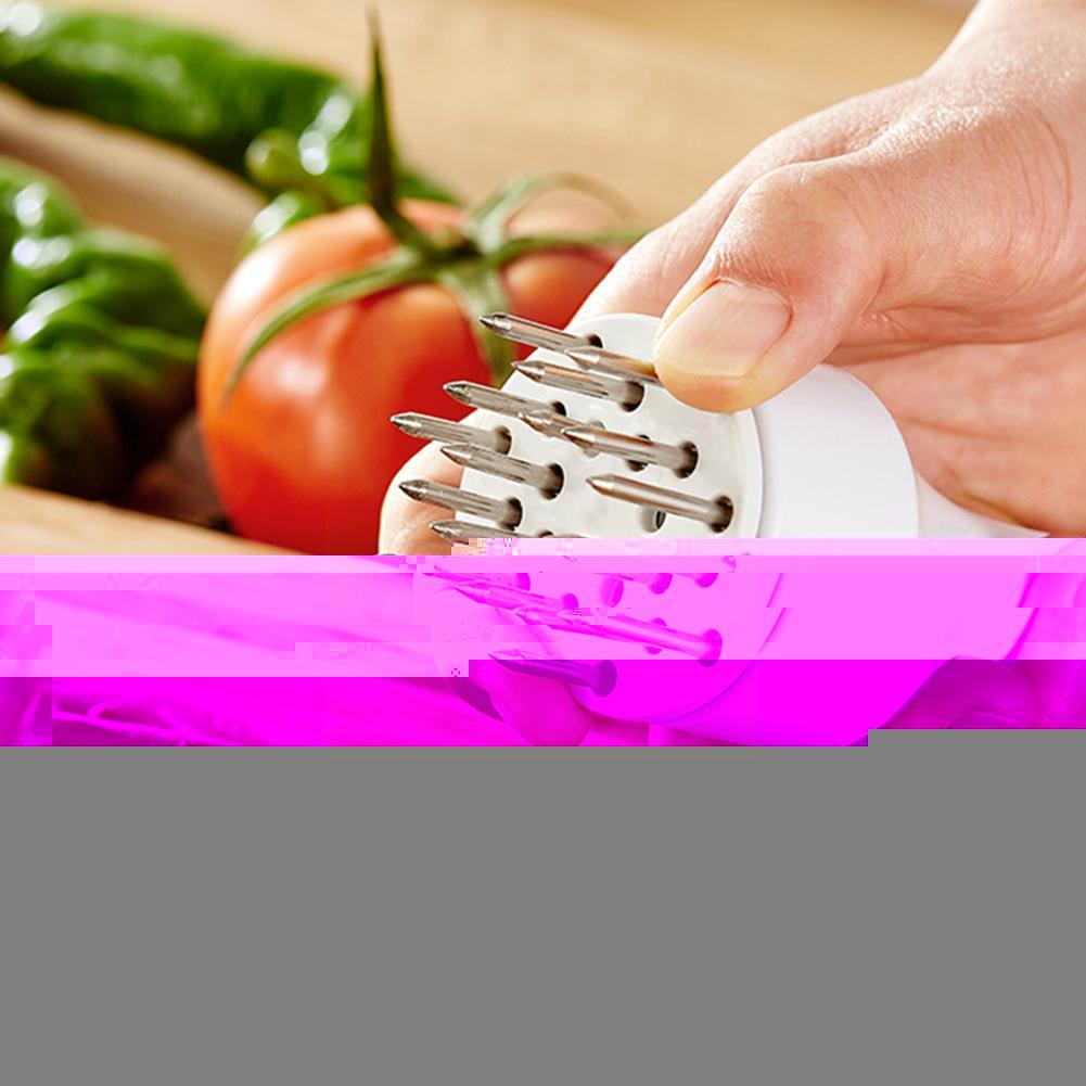 Kitchen Steel Gadget Meat Tenderizer Needle Steak Pork Cooking Meat Food Household Meat Tools Hammer Loose Chops Z8w6