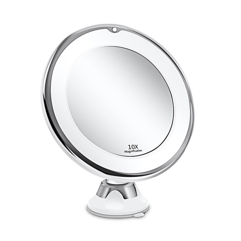 10X Magnifying Mirror makeup Light LED Magnifier Vanity Lamp 360 Degree Rotation Rotating Dressing Table Lighting: STYLE 1