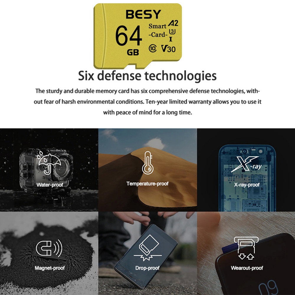 Micro-Speicherkarte 2 GB 4 GB 8 GB 16 GB SD-Karte High Speed 32 GB C10 TF-Flash-Karte für Telefonüberwachungskamera Minisd 64 GB 128 GB 256 GB