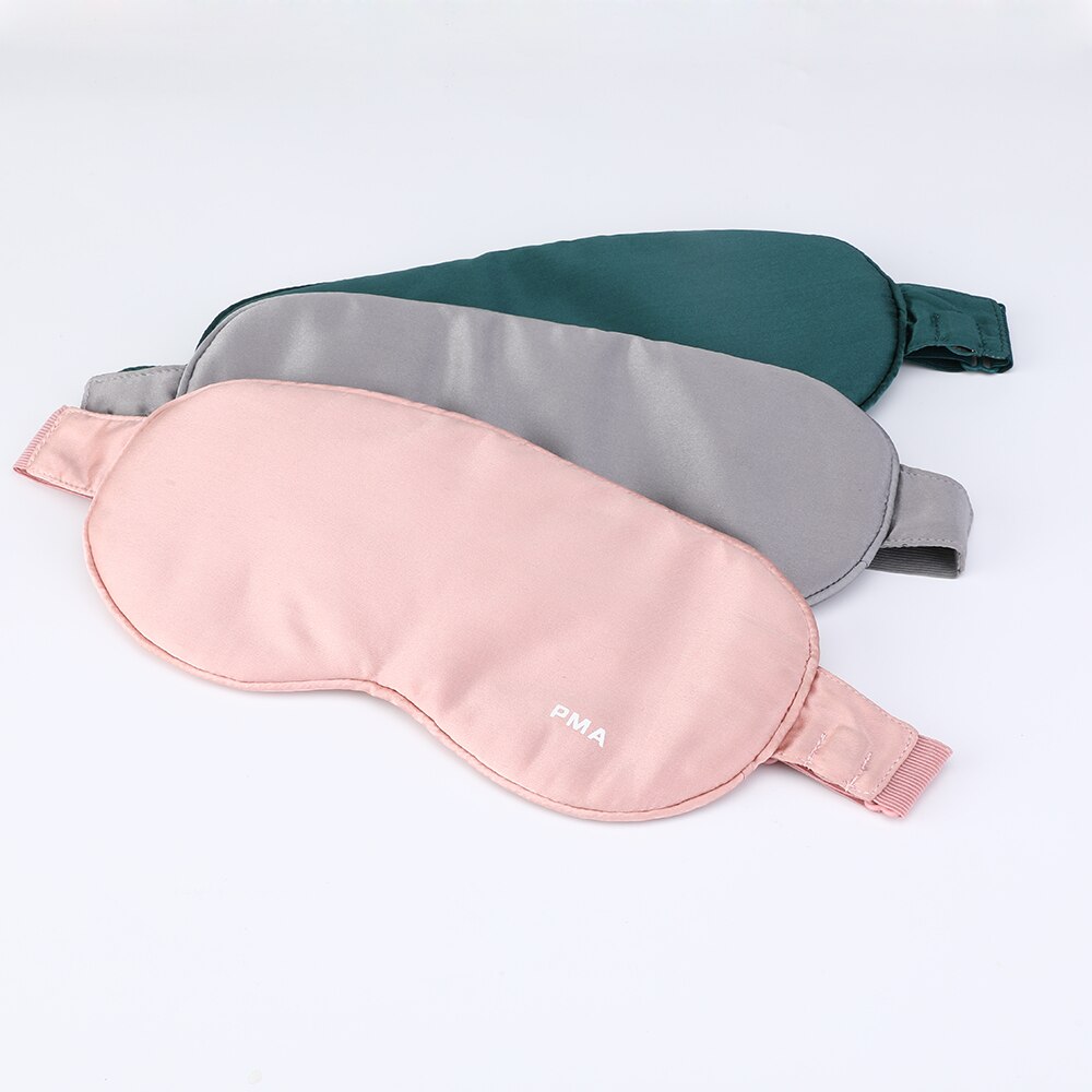 Natural Silk Sleep Mask Blindfold Super Smooth Eye Mask Stylish Contoured Sleep Mask for Sleeping Traveling Night Shift