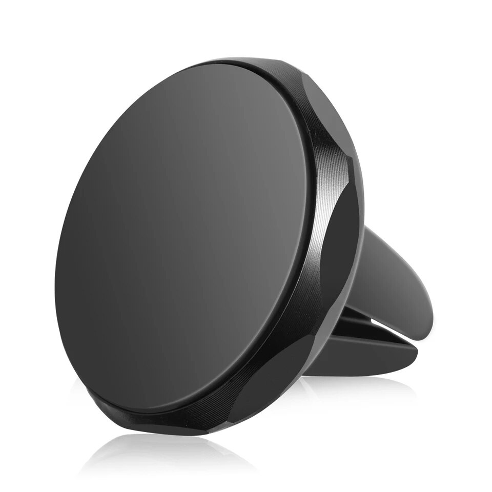 Car Magnetic Holder Moblie Phone Mount Holder Air Vent Smartphone Stand Magnet Stand For Car GPS Iphone Samsung Xiaomi Z2: Black