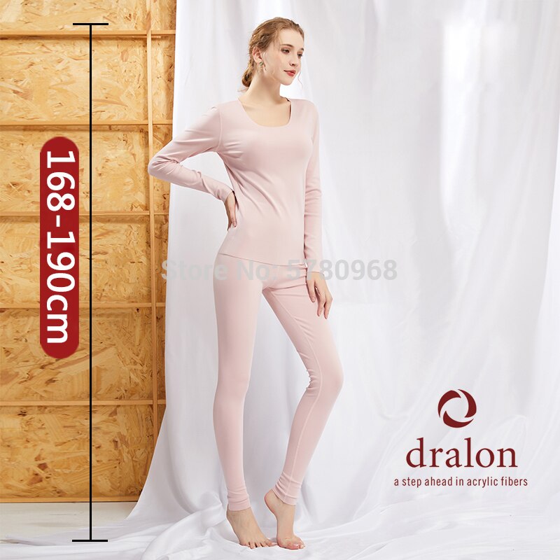 Winter 168-190cm hoch Frauen spurlos Samt Thermal- Unterwäsche Dame Wärmer passen Super groß lang Heizung Kleidung Bodenbildung Shirt