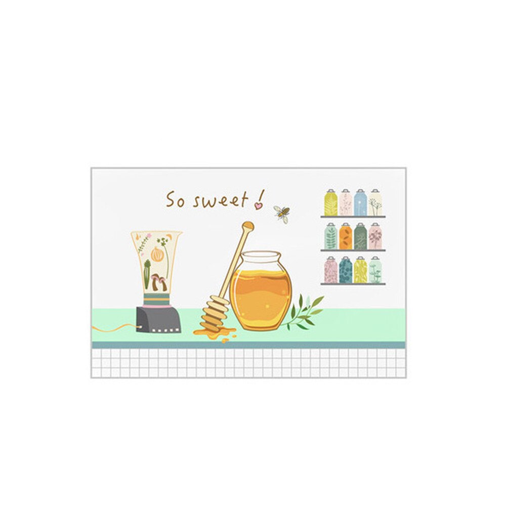 90*60cm Wall Stickers Kitchen Oil Stickers High Temperature Waterproof Self-adhesive Cabinet Stove Wall Tile Wall Stickers Hood: 2