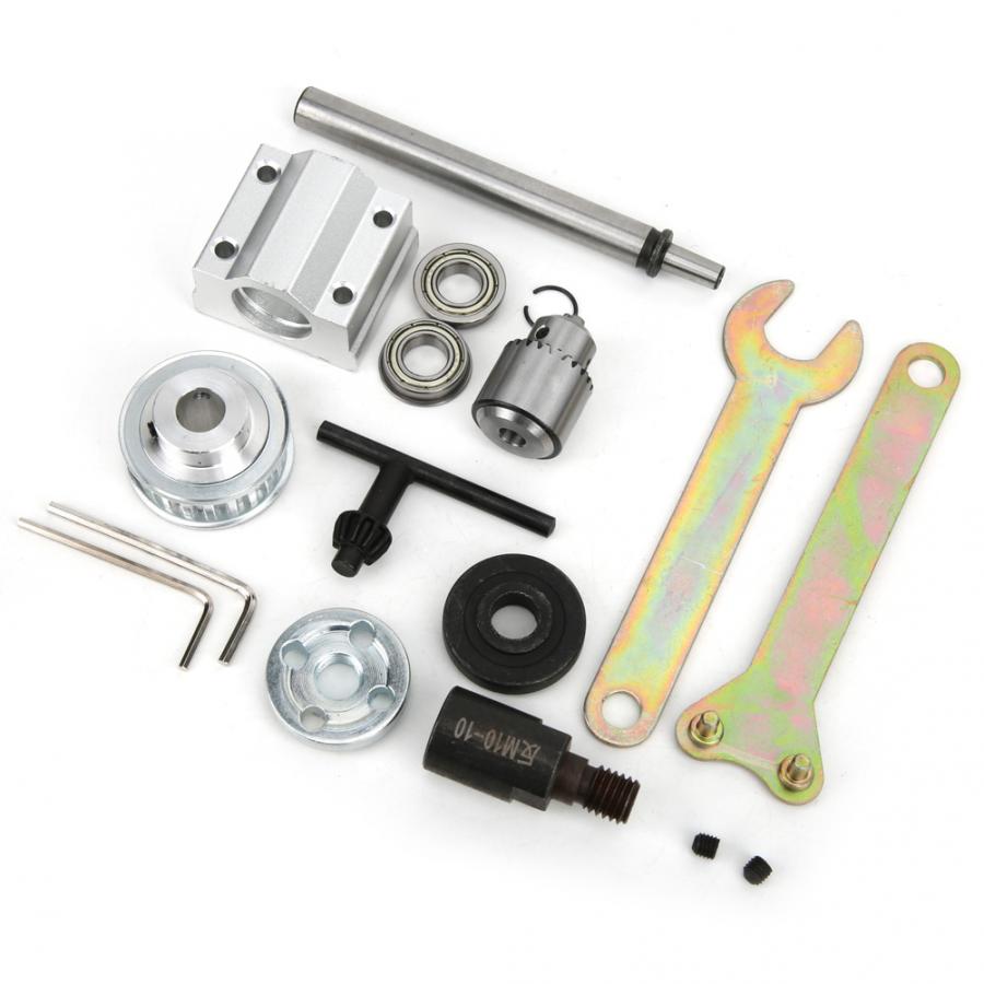 Spindle Unpowered Spindle Assembly DIY Woodworking Cutting Table Drill Accessory JTO Drill Chuck Spindle Lathe Accessories