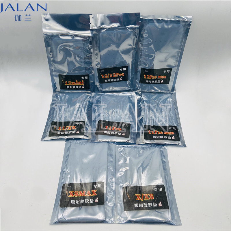 Colla OCA rimuovi tappetino di pulizia cavo flessibile non piegato LCD per iphone 12mini 12 12promax xr 11 x xs max 11pro aspirazione massima OCA rimuovi Pad