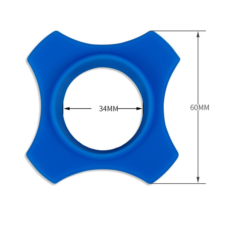 2 stück/lot silikon-mikrofonhalterung mit anti-roll-schutzring für mikrofon-bodenstange, passend für bbs-mikrofone, ktv- und dj-geräte, farbe zufällig