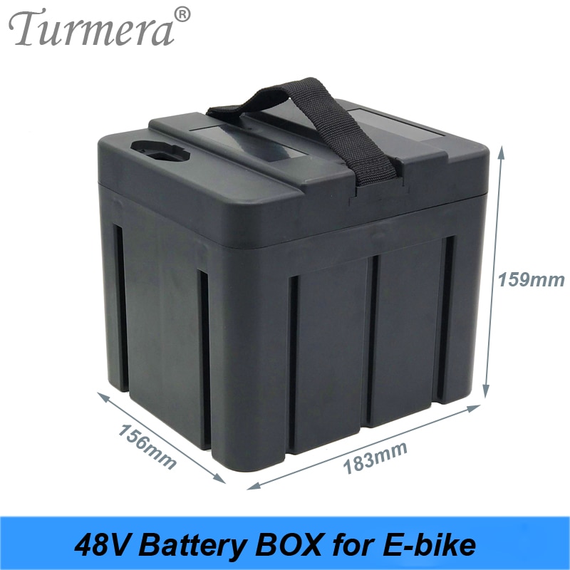 Turmera 13S8P 48V E-bike Lithium Battery Case For 18650 Battery Pack Include Holder and Strip Nickel Offer Place 104 pieces Cell