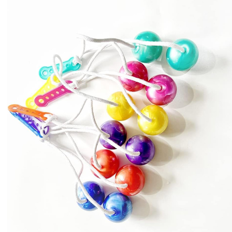 Noise Maker Clackers Ball Lato Lato Swing Balls On A String ADHD Fidget Toys For Anxiety And Stress Relief Adults Kids