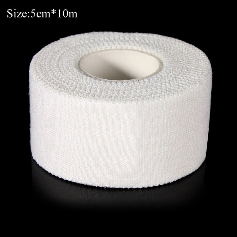 Sportsbinding elastisk tape rull zinkoxid fysio muskel belastning skade støtte: 5cm
