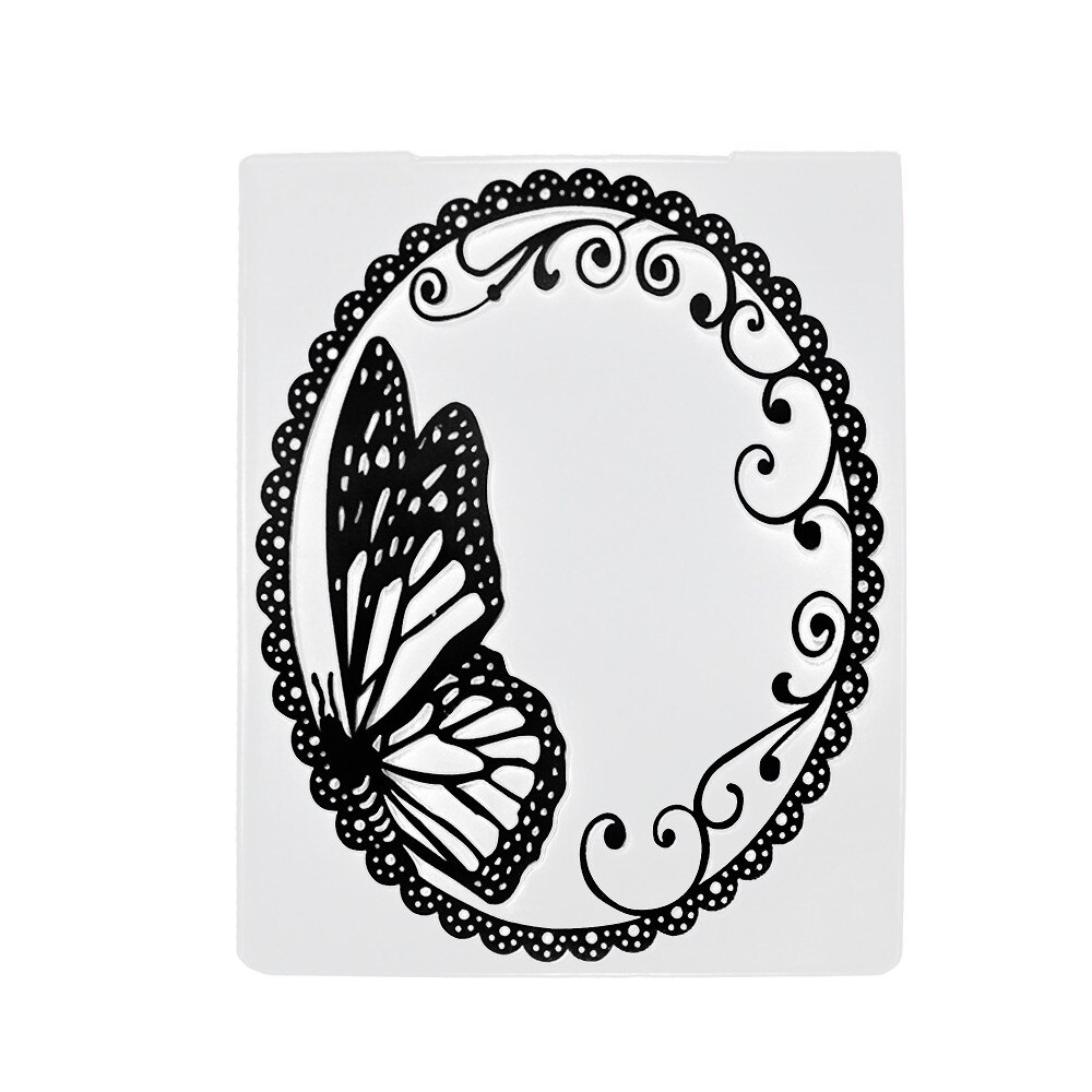 Plastic Template Craft Card Making Paper Cards 1Pcs Photo Album Wedding Decoration Scrapbooking Embossing Folder: Default Title