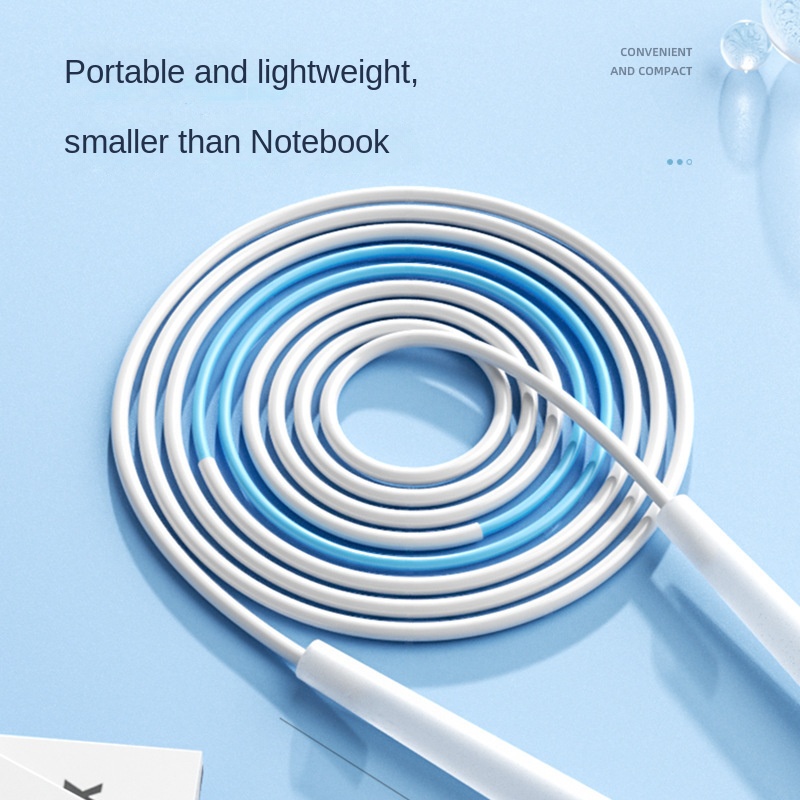 New sand-style rope skipping fitness pvc rope student jump rope competition fitness equipment aerobic exercise